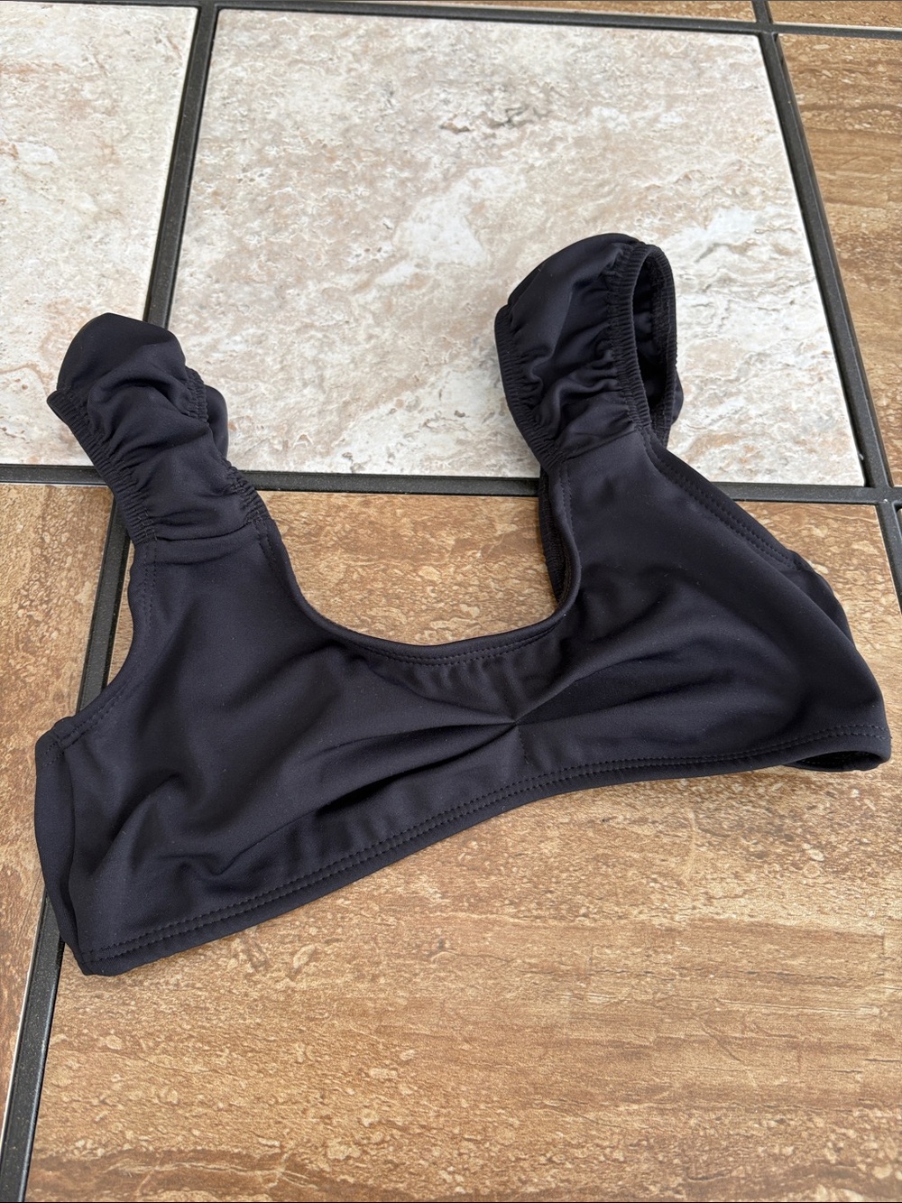 FIVE DANCEWEAR
Black Ruched Strap Sports Bra - Women Intimates & Sleepwear